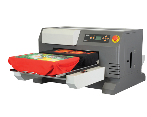 We have introduced a state-of-the-art clothing printer for branded product  solutions.